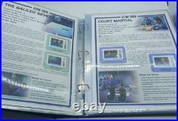 Rare Original Star Trek Complete Full Set Official U. S. Postal Stamp Collection