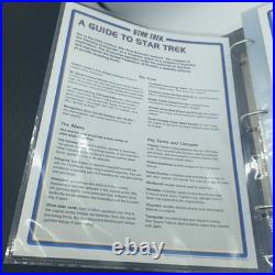 Rare Original Star Trek Complete Full Set Official U. S. Postal Stamp Collection