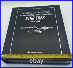 Rare Original Star Trek Complete Full Set Official U. S. Postal Stamp Collection