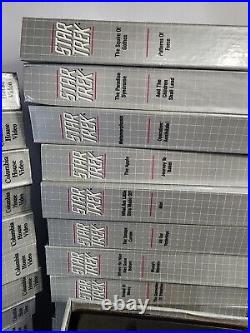 Rare Star Trek Original Uncut TV Series Complete VHS Set Of 39 Tapes