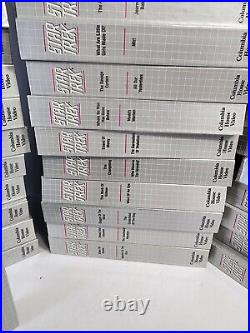 Rare Star Trek Original Uncut TV Series Complete VHS Set Of 39 Tapes