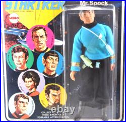 Rare Vintage 1974 Mego Star Trek Mr. Spock 8 Figure Hong Kong TOS Leonard Nimoy
