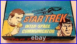 Rare Vintage Star Trek Inter-Space Communicator. Lone Star. Original Box. 1974