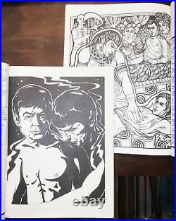 Rare mag OBSC'ZINE a STAR TREK FANZINE erotic fan fiction art gay interest 1978