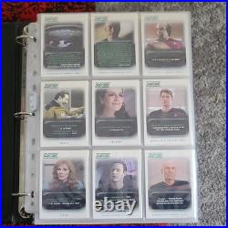 Rittenhouse Star Trek TNG The Quotable Binder Lot Costume 2005