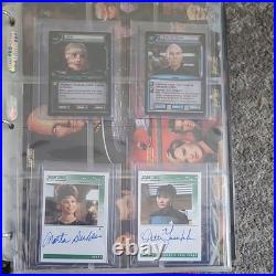 Rittenhouse Star Trek TNG The Quotable Binder Lot Costume 2005