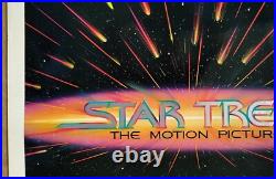 STAR TREK (1979) rare original US advance FOIL one-sheet MOVIE POSTER Shatner STAR TREK (1979) rare original US advance FOIL one-sheet MOVIE POSTER Shatner