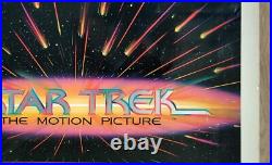 STAR TREK (1979) rare original US advance FOIL one-sheet MOVIE POSTER Shatner STAR TREK (1979) rare original US advance FOIL one-sheet MOVIE POSTER Shatner