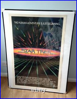 STAR TREK (1979) rare original US advance FOIL one-sheet MOVIE POSTER Shatner STAR TREK (1979) rare original US advance FOIL one-sheet MOVIE POSTER Shatner