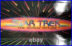 STAR TREK (1979) rare original US advance FOIL one-sheet MOVIE POSTER Shatner STAR TREK (1979) rare original US advance FOIL one-sheet MOVIE POSTER Shatner