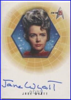 STAR TREK 35th ANNIVERSARY HOLOFEX AUTOGRAPH TRADING CARDS Multi Listing