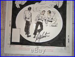 STAR TREK #53 Death of Kirk ORIGINAL COVER ART 1988 signed WILLIAM SHATNER