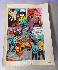 STAR TREK ART original color guide 1975 XYLOPHONE MOBIUS STRIP power record set