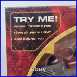 STAR TREK Art Asylum Trek Tek ORIGINAL SERIES PHASER PISTOL Action Lights&Sounds