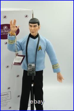 STAR TREK Ashton Drake 2016 TOS Limited Edition 15 inch Mr Spock Talking Figure