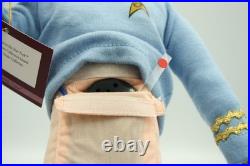 STAR TREK Ashton Drake 2016 TOS Limited Edition 15 inch Mr Spock Talking Figure