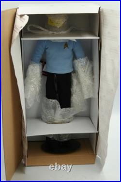 STAR TREK Ashton Drake 2016 TOS Limited Edition 15 inch Mr Spock Talking Figure