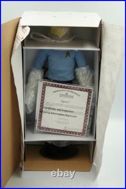 STAR TREK Ashton Drake 2016 TOS Limited Edition 15 inch Mr Spock Talking Figure STAR TREK Ashton Drake 2016 TOS Limited Edition 15 inch Mr Spock Talking Figure