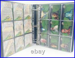 STAR TREK CINEMA COLLECTION 2000 MINI MASTER SET With BINDER Skybox TRADING CARDS