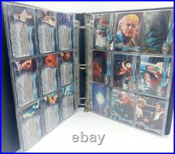 STAR TREK CINEMA COLLECTION 2000 MINI MASTER SET With BINDER Skybox TRADING CARDS