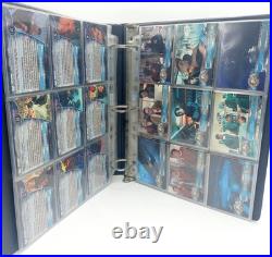 STAR TREK CINEMA COLLECTION 2000 MINI MASTER SET With BINDER Skybox TRADING CARDS
