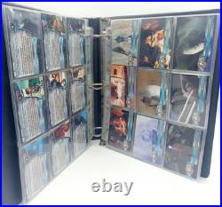 STAR TREK CINEMA COLLECTION 2000 MINI MASTER SET With BINDER Skybox TRADING CARDS