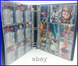 STAR TREK CINEMA COLLECTION 2000 MINI MASTER SET With BINDER Skybox TRADING CARDS