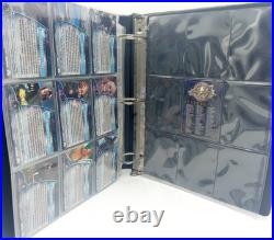 STAR TREK CINEMA COLLECTION 2000 MINI MASTER SET With BINDER Skybox TRADING CARDS