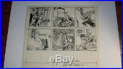 STAR TREK COMIC STRIP ORIGINAL ART, 10 strips on vellum, from APRIL 1983
