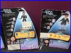 STAR TREK Collection Sealed Vintage 90s Action Figures Sets Of 8