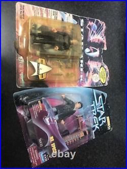 STAR TREK Collection Sealed Vintage 90s Action Figures Sets Of 8