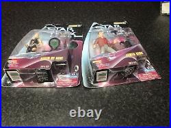 STAR TREK Collection Sealed Vintage 90s Action Figures Sets Of 8