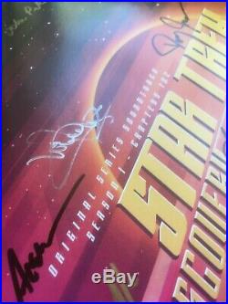 STAR TREK DISCOVERY Original cast SIGNED LP Record Limited Edition