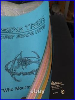 STAR TREK DS9 Original Script A Working Original I Worked On The Show N Episode STAR TREK DS9 Original Script A Working Original I Worked On The Show N Episode