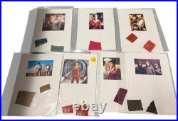 STAR TREK Enterprise NX-01 original uniform fabric lot T`Pol, Archer, Trip