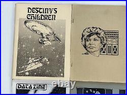 STAR TREK Fanzine Fan Fiction Fanfiction 6pc Lot Fesarius Destiny's Children