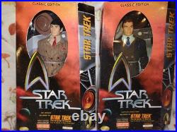 STAR TREK Figures Captain KIRK & MR SPOCK Piece Of The Action 12 Playmates