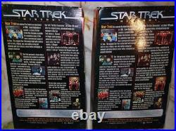 STAR TREK Figures Captain KIRK & MR SPOCK Piece Of The Action 12 Playmates