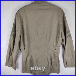 STAR TREK German Army Moleskin Shirt M 1984 Green jacket ORIGINAL VINTAGE 42