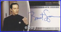 STAR TREK INSURRECTION AUTOGRAPH & GOLD CHARACTER Trading Cards Multi Listing