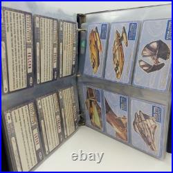 STAR TREK INSURRECTION COMPLETE SET + BONUS CARDS With BINDER Skybox TRADING CARDS