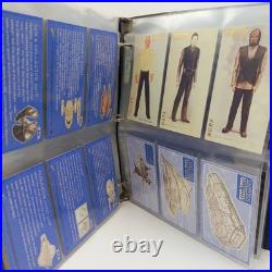 STAR TREK INSURRECTION COMPLETE SET + BONUS CARDS With BINDER Skybox TRADING CARDS