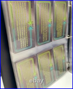 STAR TREK INSURRECTION COMPLETE SET + BONUS CARDS With BINDER Skybox TRADING CARDS