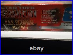 STAR TREK INSURRECTION U. S. S. ENTERPRISE NCC-1701-E Playmates VERY LOW NUMBER