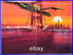 STAR TREK IV THE VOYAGE HOME (1986) Original Quad Movie Poster Leonard Nimoy