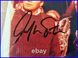 STAR TREK KIRK AND SPOCK HAND SIGNED AUTOGRAPHS on uncirculated photograph