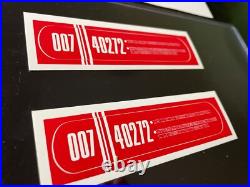 STAR TREK MOVIE PROPS THE NEXT GENERATION PRODUCTION MADE ORIGINAL Decal R1