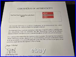 STAR TREK MOVIE PROPS THE NEXT GENERATION PRODUCTION MADE ORIGINAL Decal R1