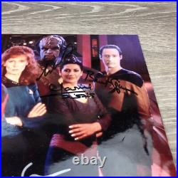 STAR TREK ORIGINAL CREW CAST SIGNED PHOTO vintage autograph Rare Signatures