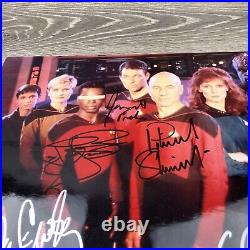 STAR TREK ORIGINAL CREW CAST SIGNED PHOTO vintage autograph Rare Signatures